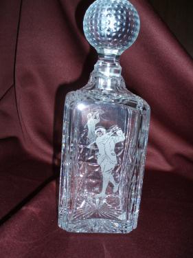 glass decanter