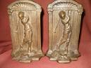 Bronze Golf Bookends