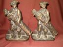 Bronze Golf Bookends