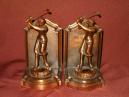 Ladies 1940;s Copper bookends trophy