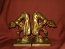 Golf German bookends by Frankart