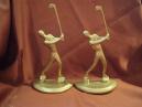 golfer bookends