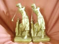 Jennings Bros Golf Bookends