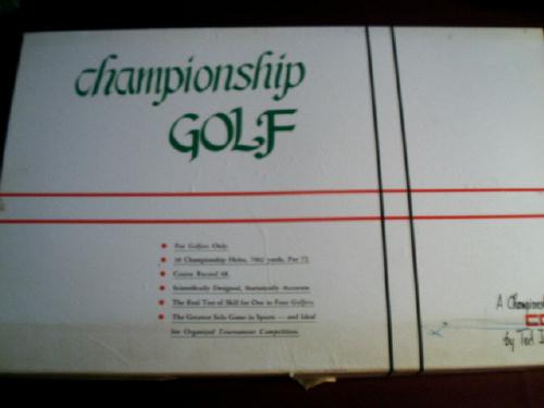 championship golf